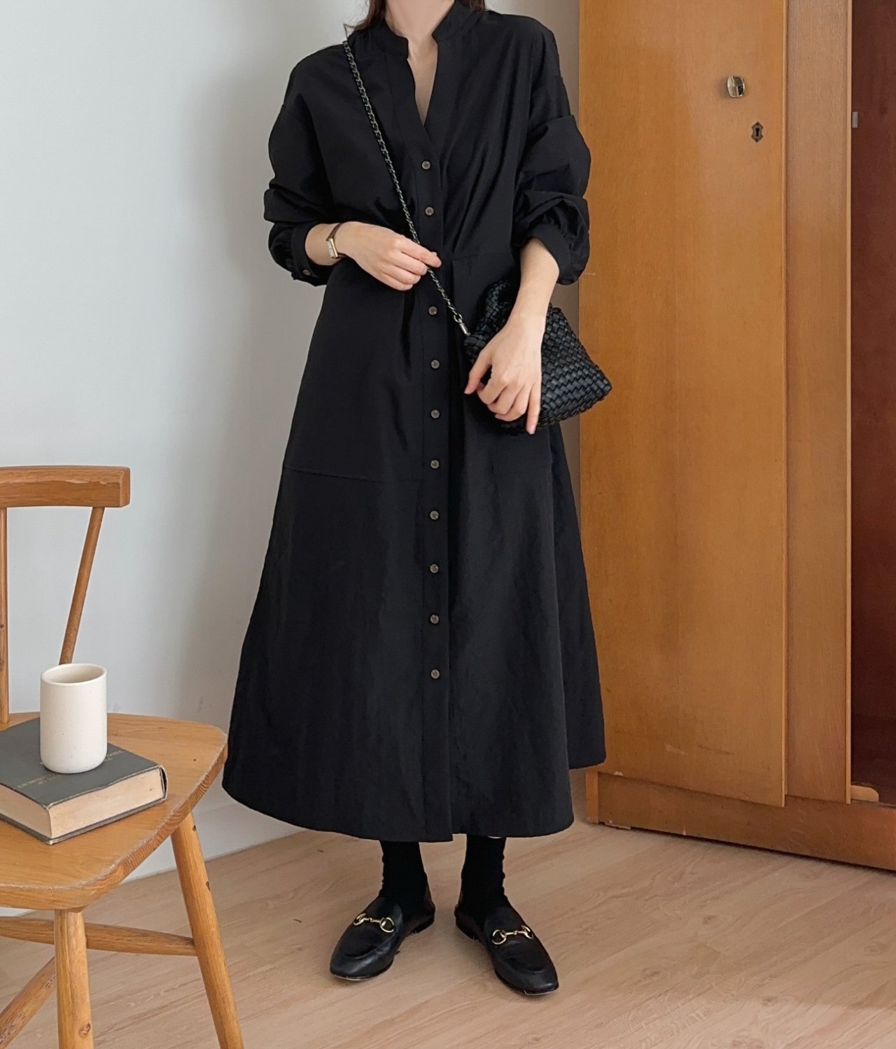 Antine Black Dress